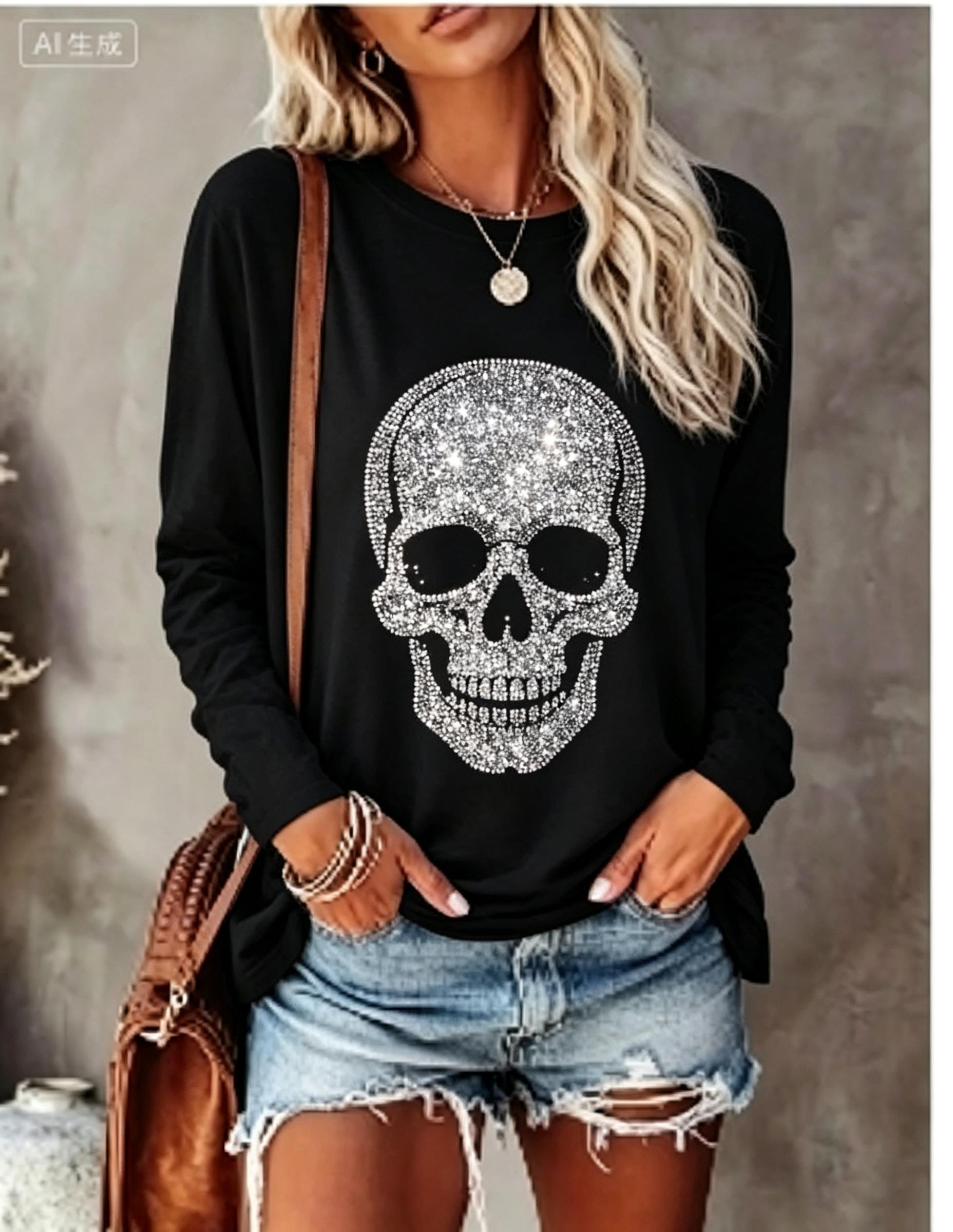 Women Long Sleeve T‑Shirt Simu - Blouses recension och pris