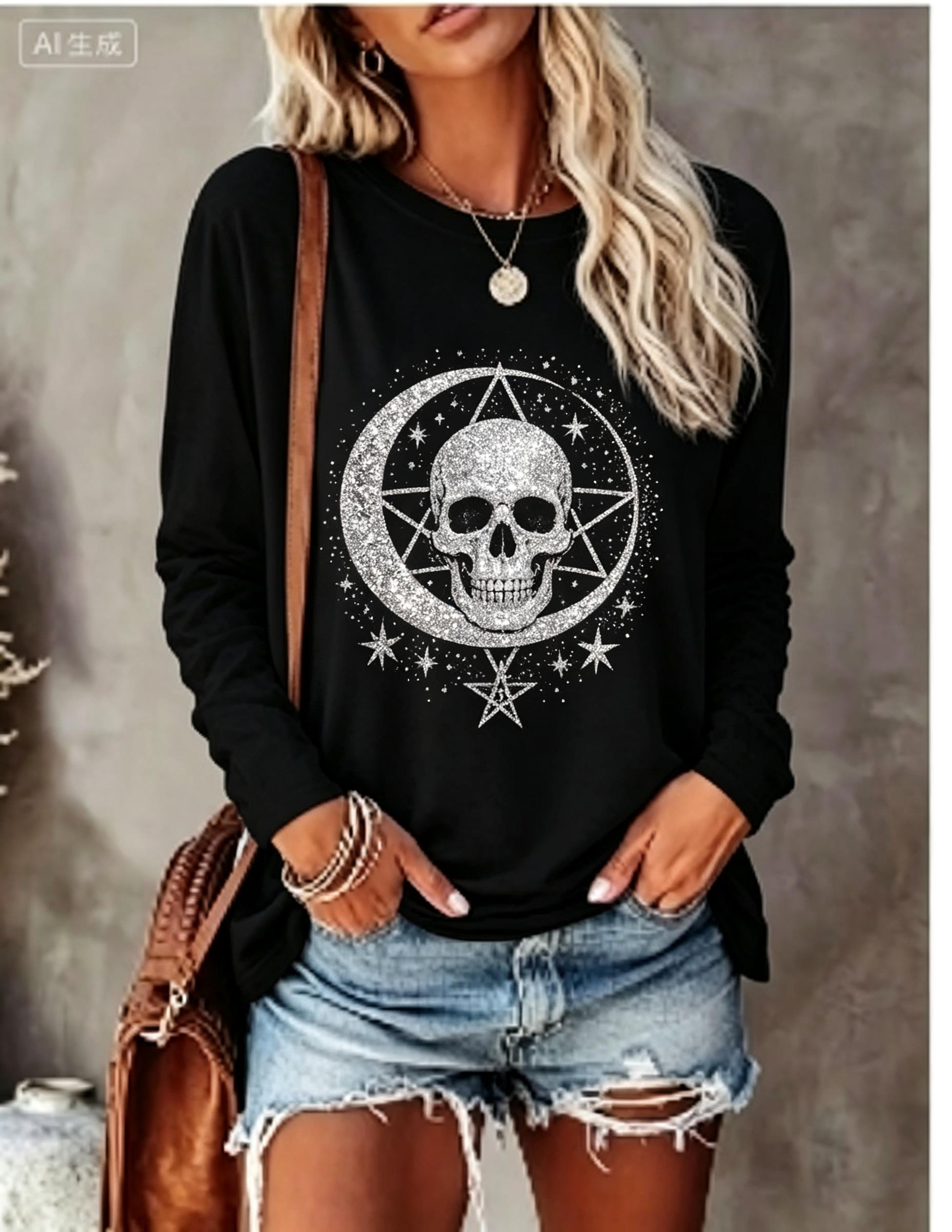 Women Long Sleeve T‑Shirt Simu - Blouses recension och pris
