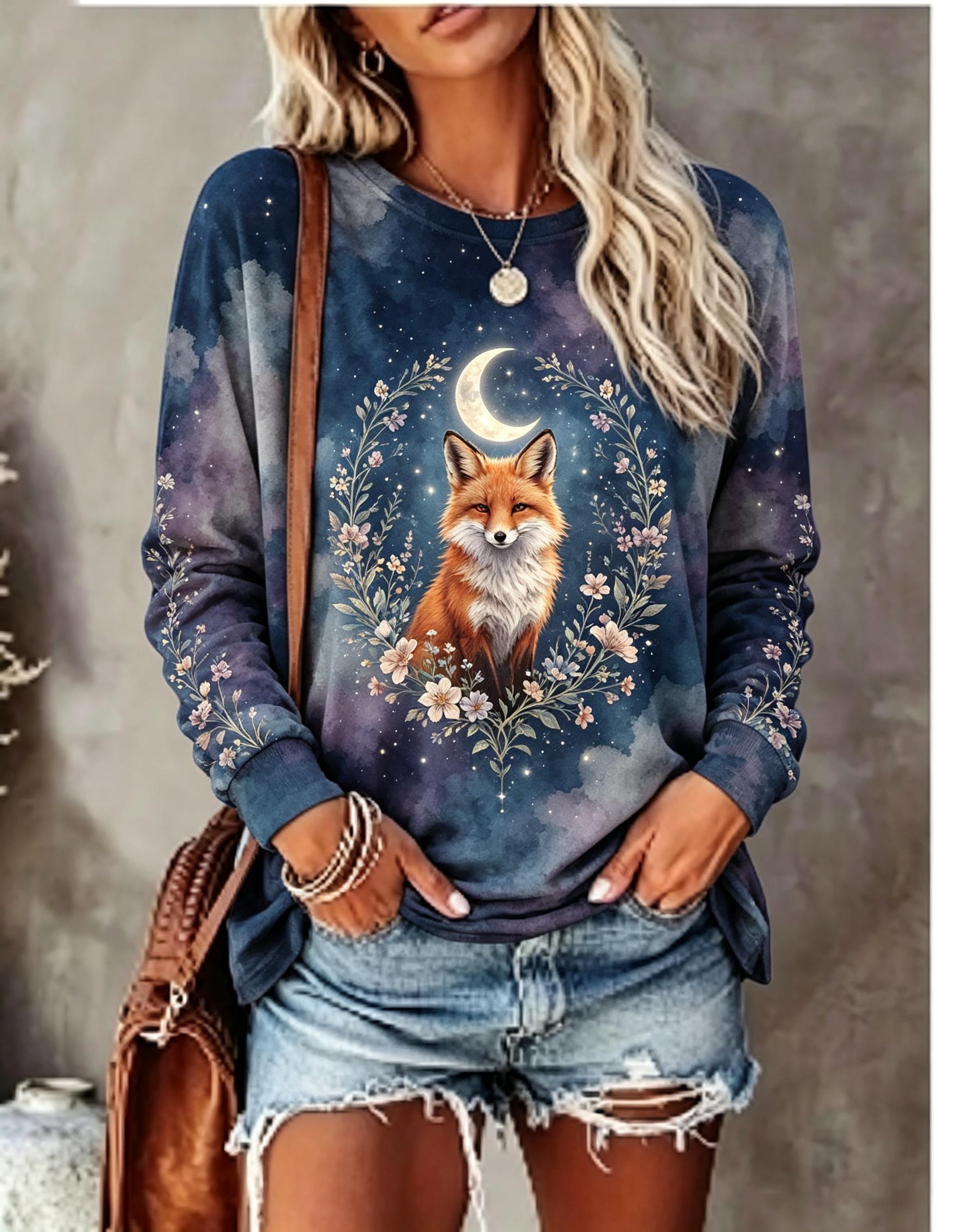 Women Long Sleeve T Shirt Howl - Blouses recension och pris